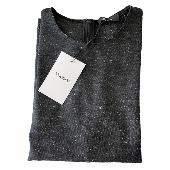 ☀️NWT☀️THEORY Shot Sleeve Fitted Top P - Picture 9 of 9